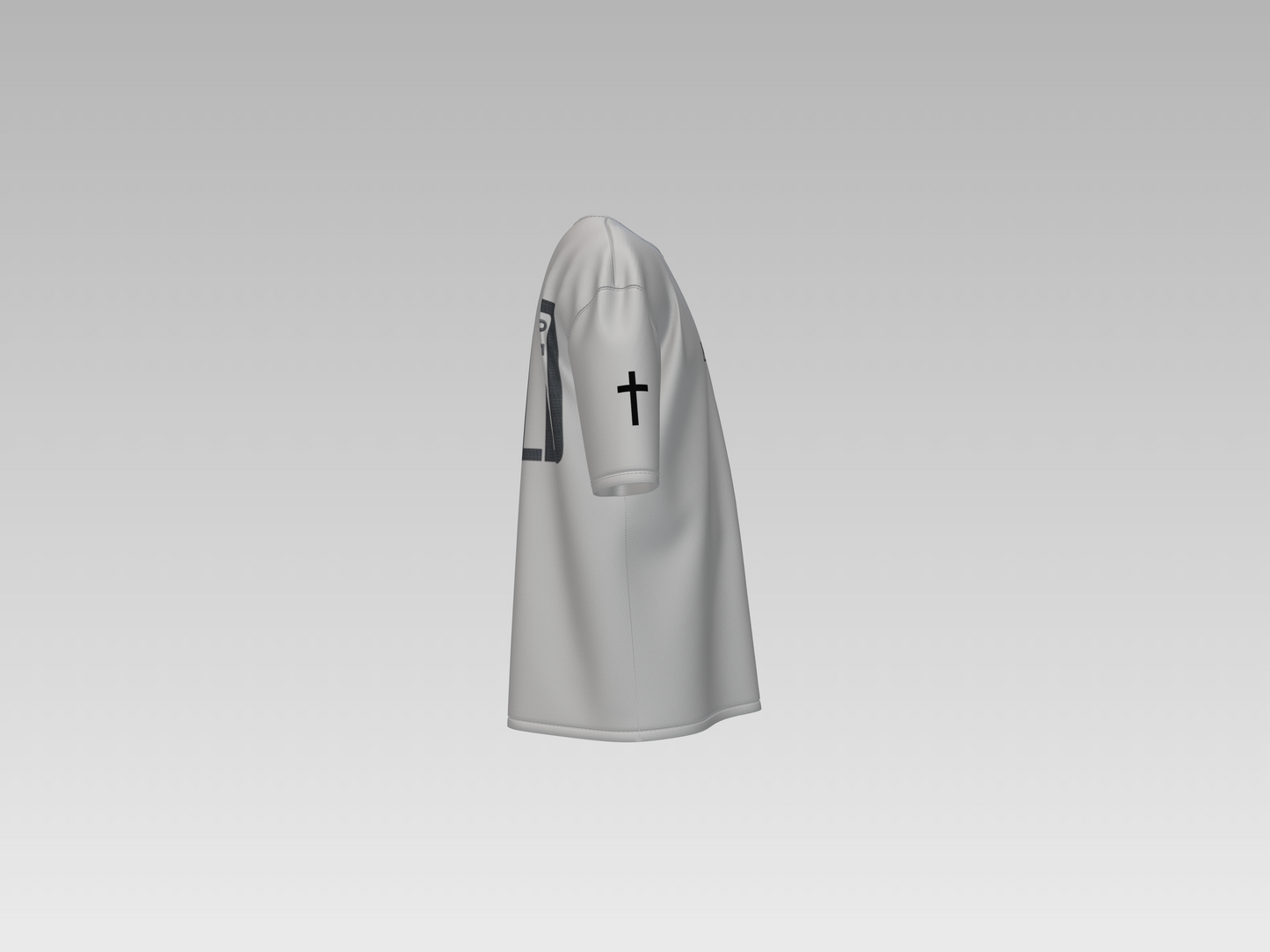 Mondore “Child of God” Oversized Tee – White