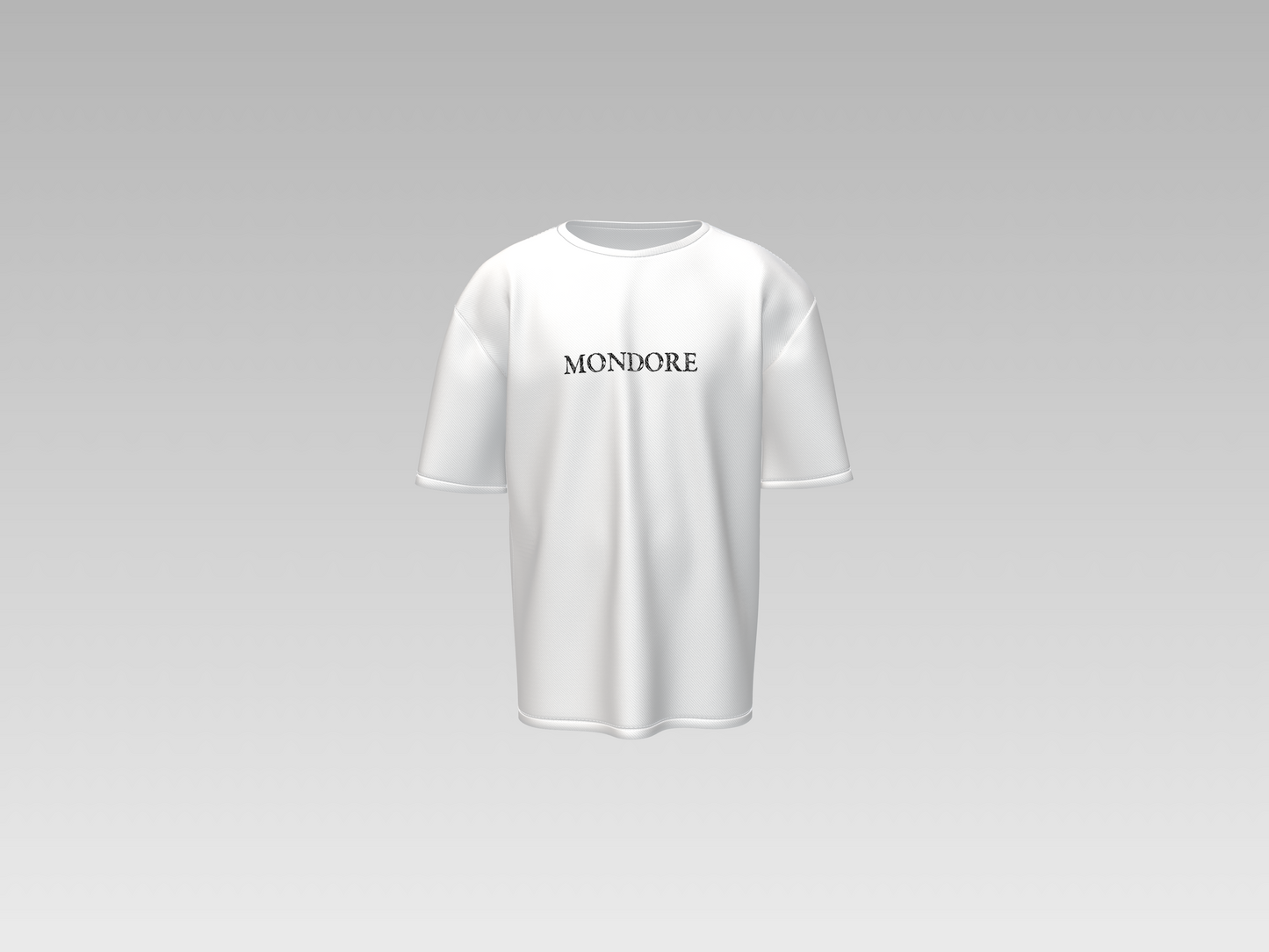 MONDORE “Think Outside the Box” White Tee