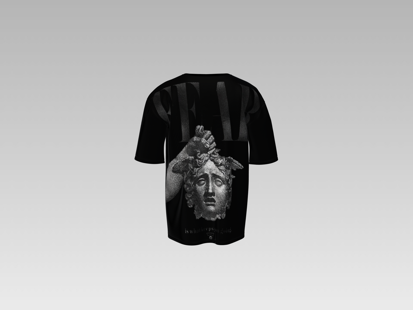 Fearless Perseus Heavyweight Tee - Black