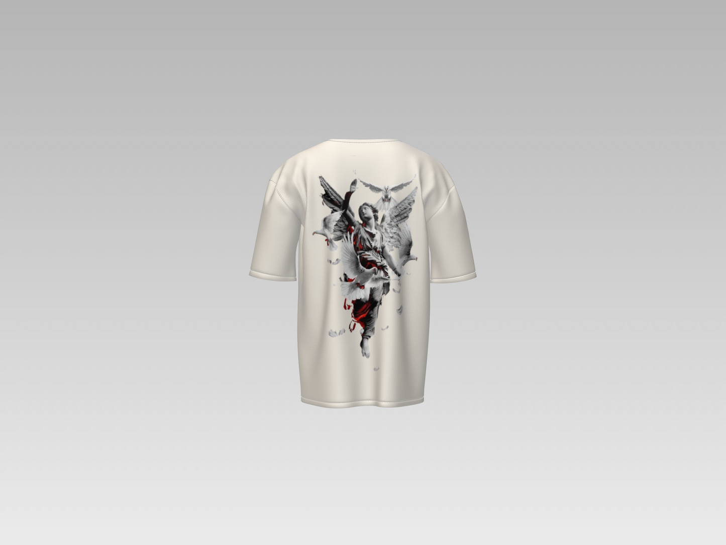 ASCENT Oversized Angel Graphic Tee