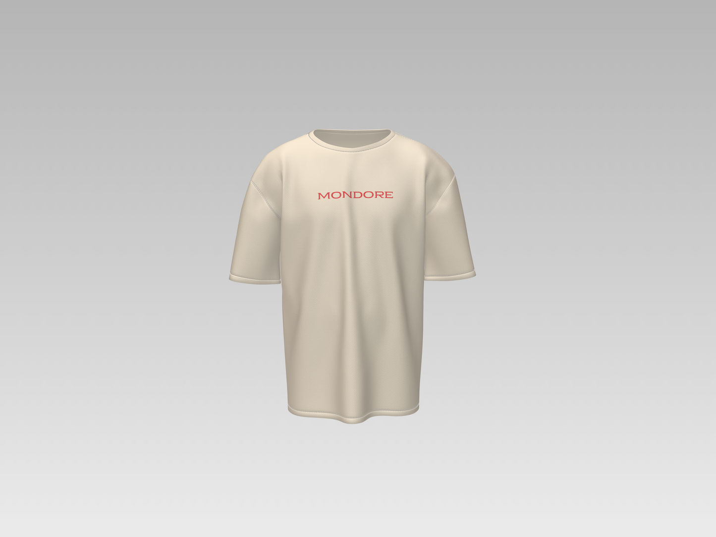 Broken Angel Heavyweight Tee - Cream