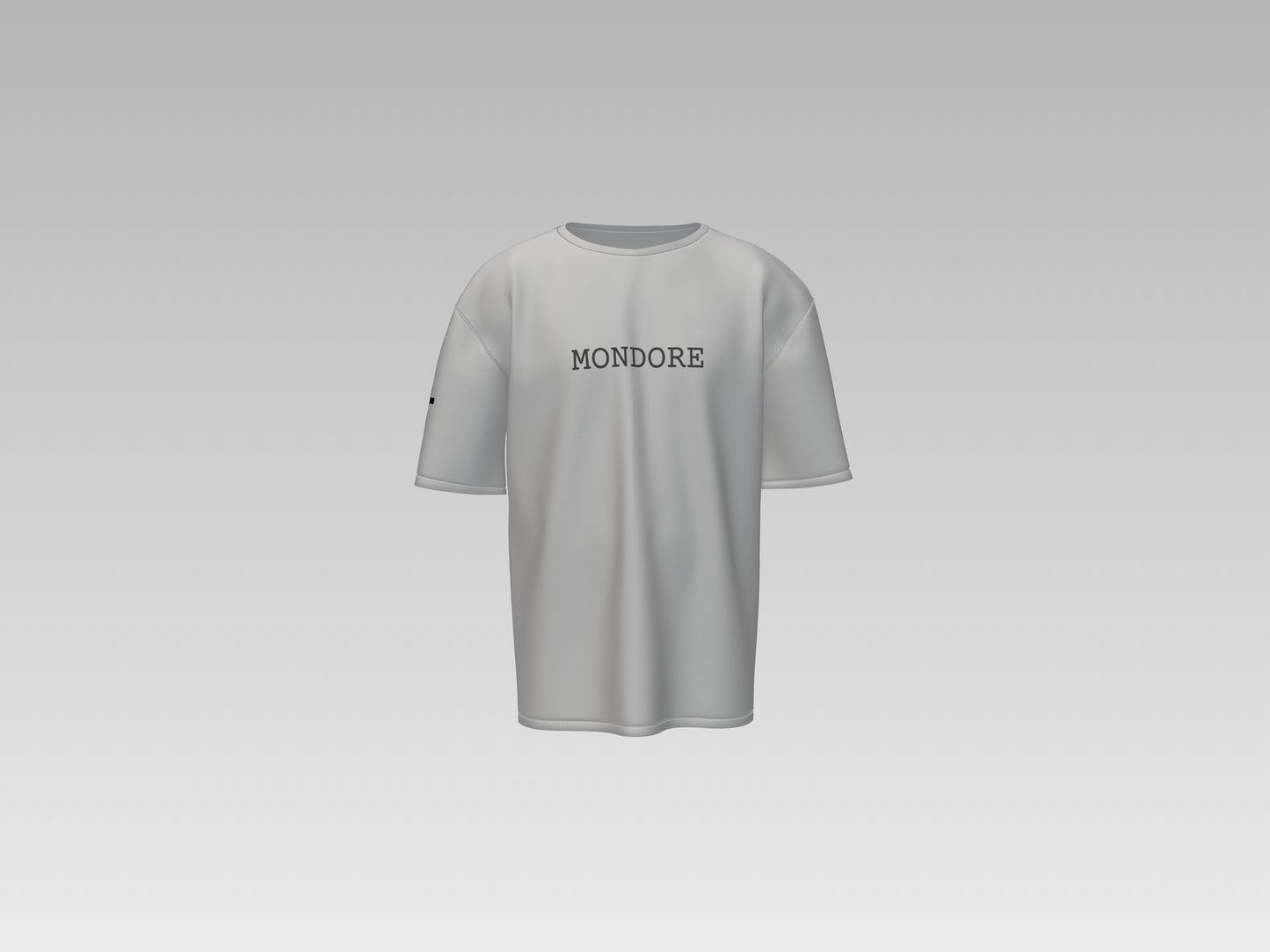 Mondore “Child of God” Oversized Tee – White