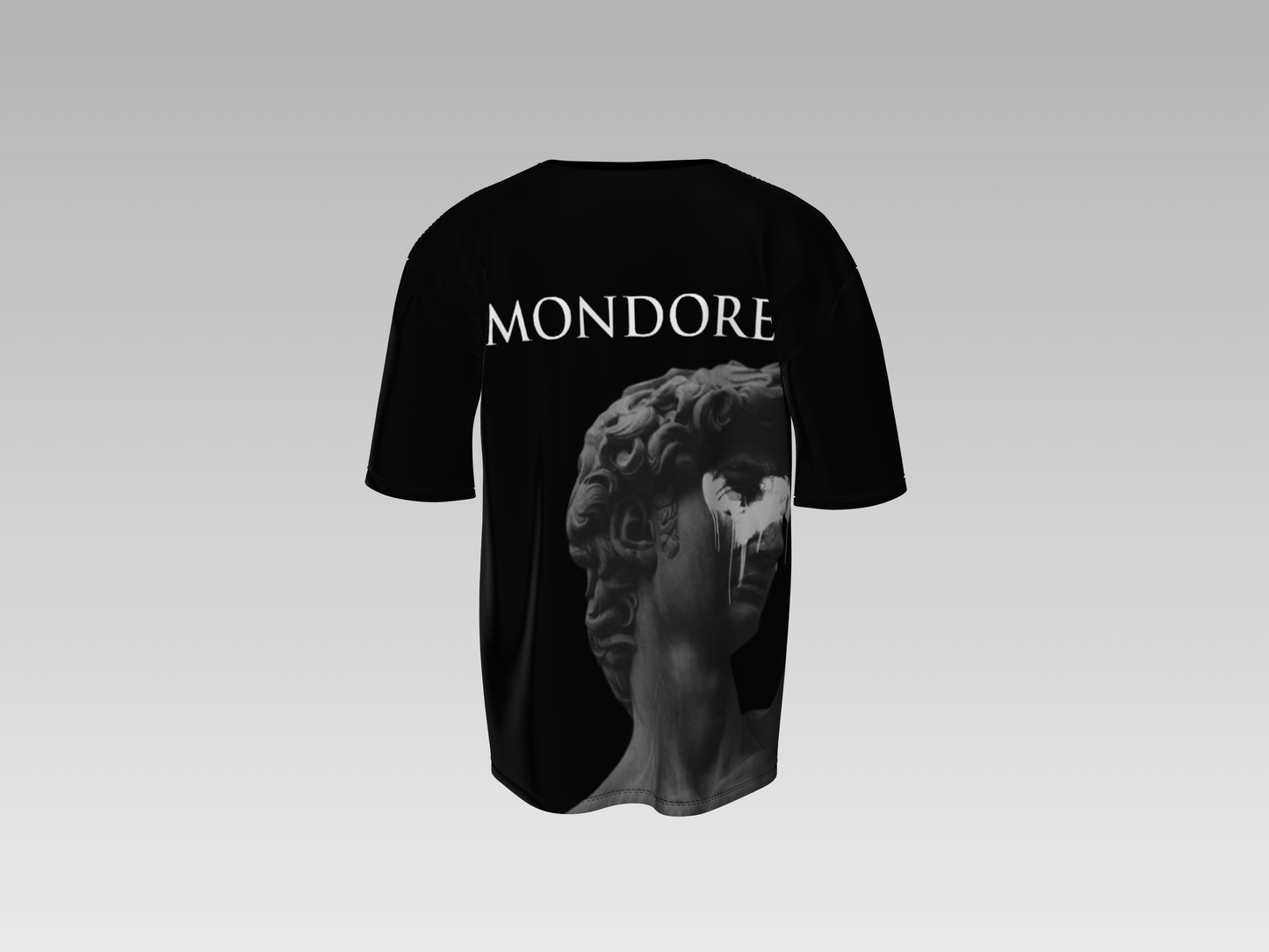 Fallen David Heavyweight Tee - Black