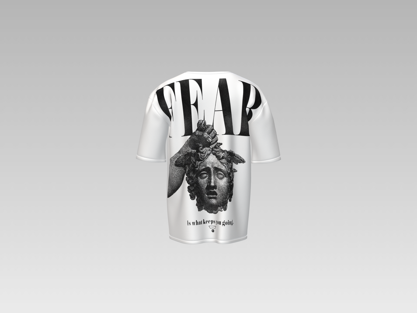 Fearless Perseus Heavyweight Tee - White