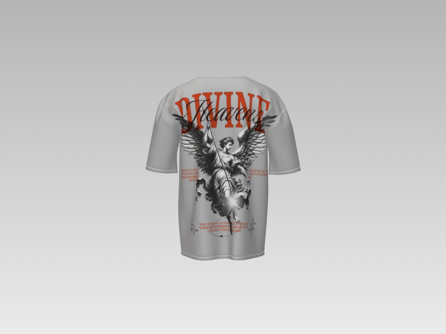 DIVINE MADNESS Oversized Graphic Tee