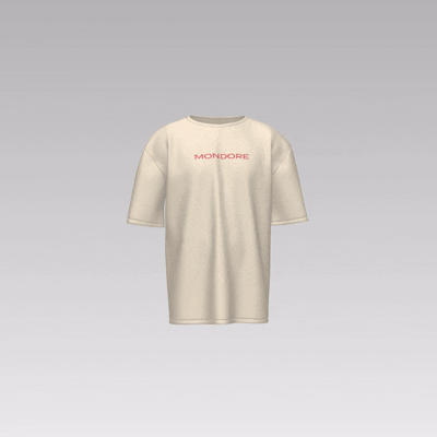 Broken Angel Heavyweight Tee - Cream