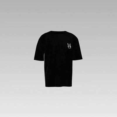 Fallen David Heavyweight Tee - Black