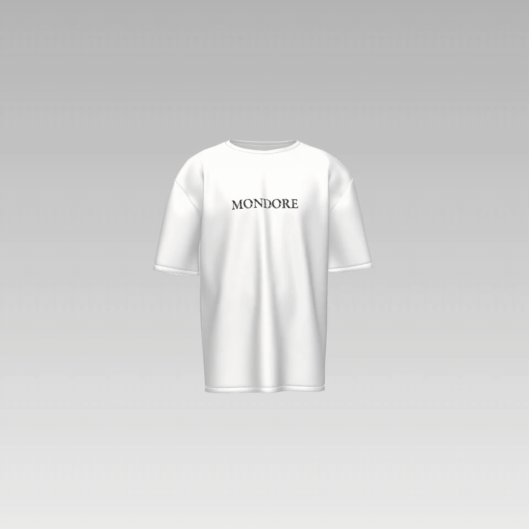 MONDORE “Think Outside the Box” White Tee