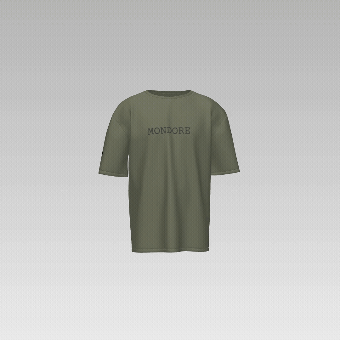 MONDORE “Child of God” Olive Green Premium Tee