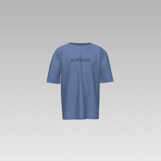 Mondore “Child of God” Statement Tee – Sky Blue