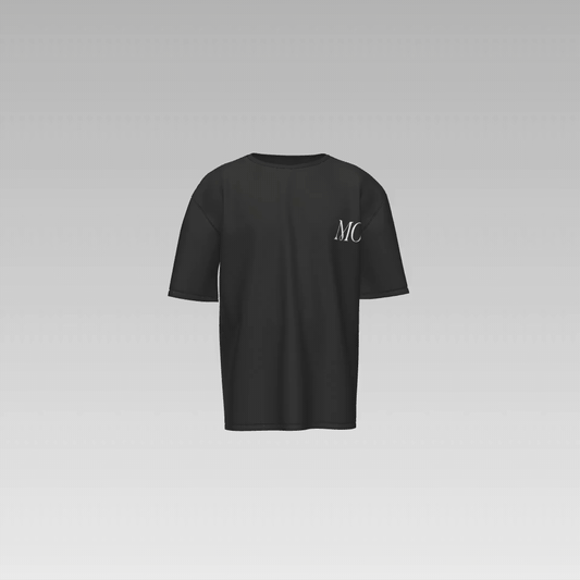 Saved Distortion Heavyweight Tee - Black