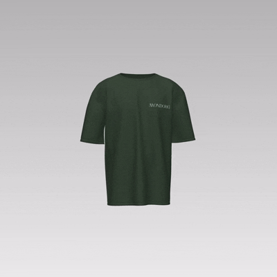 Ruthless X-Ray Heavyweight Tee - Forest Green